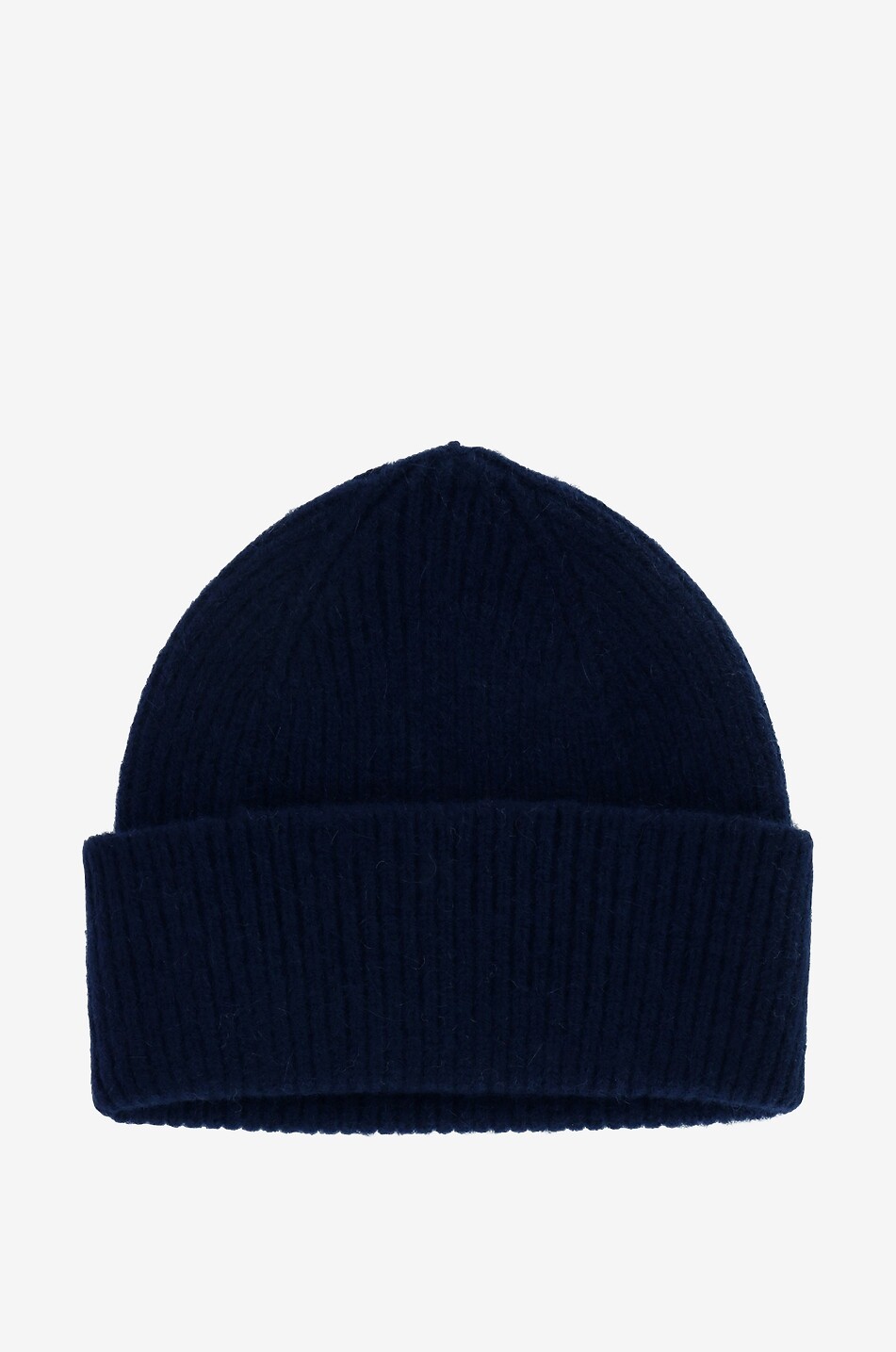 Wool and angora beanie