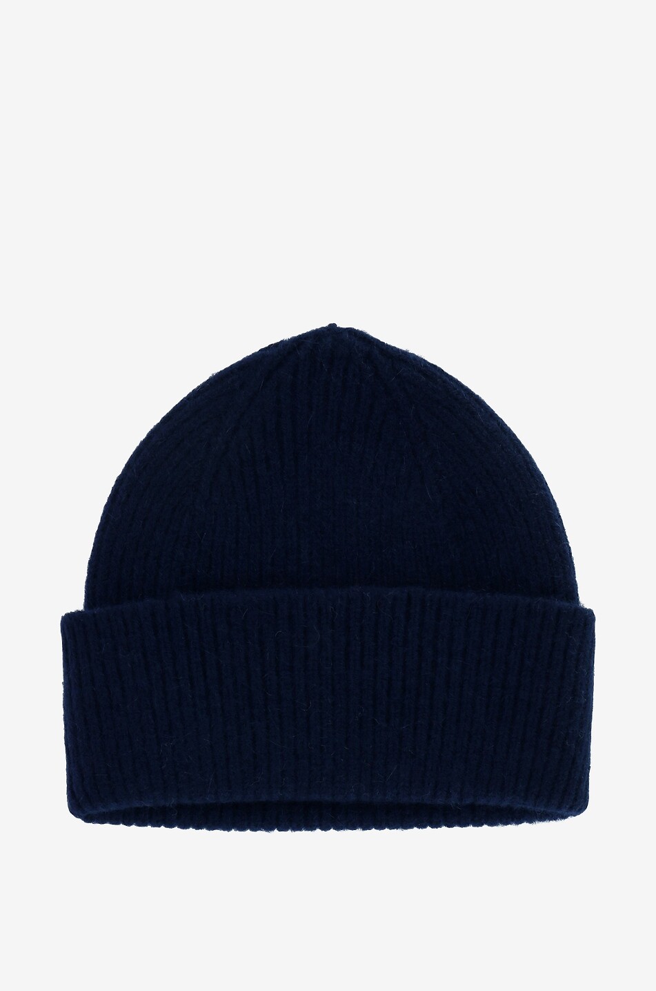 LE BONNET Bonnet en laine et angora Homme BLEU FONCE 1