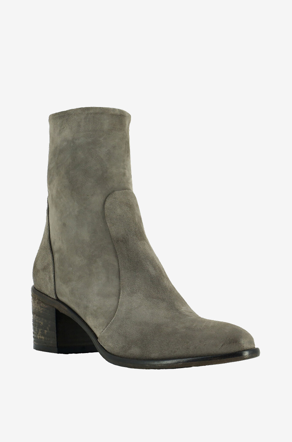 Oliver block heel ankle boots in suede