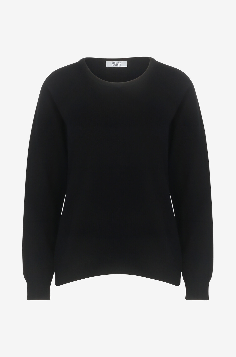 Pull en cachemire à col rond et manches raglan