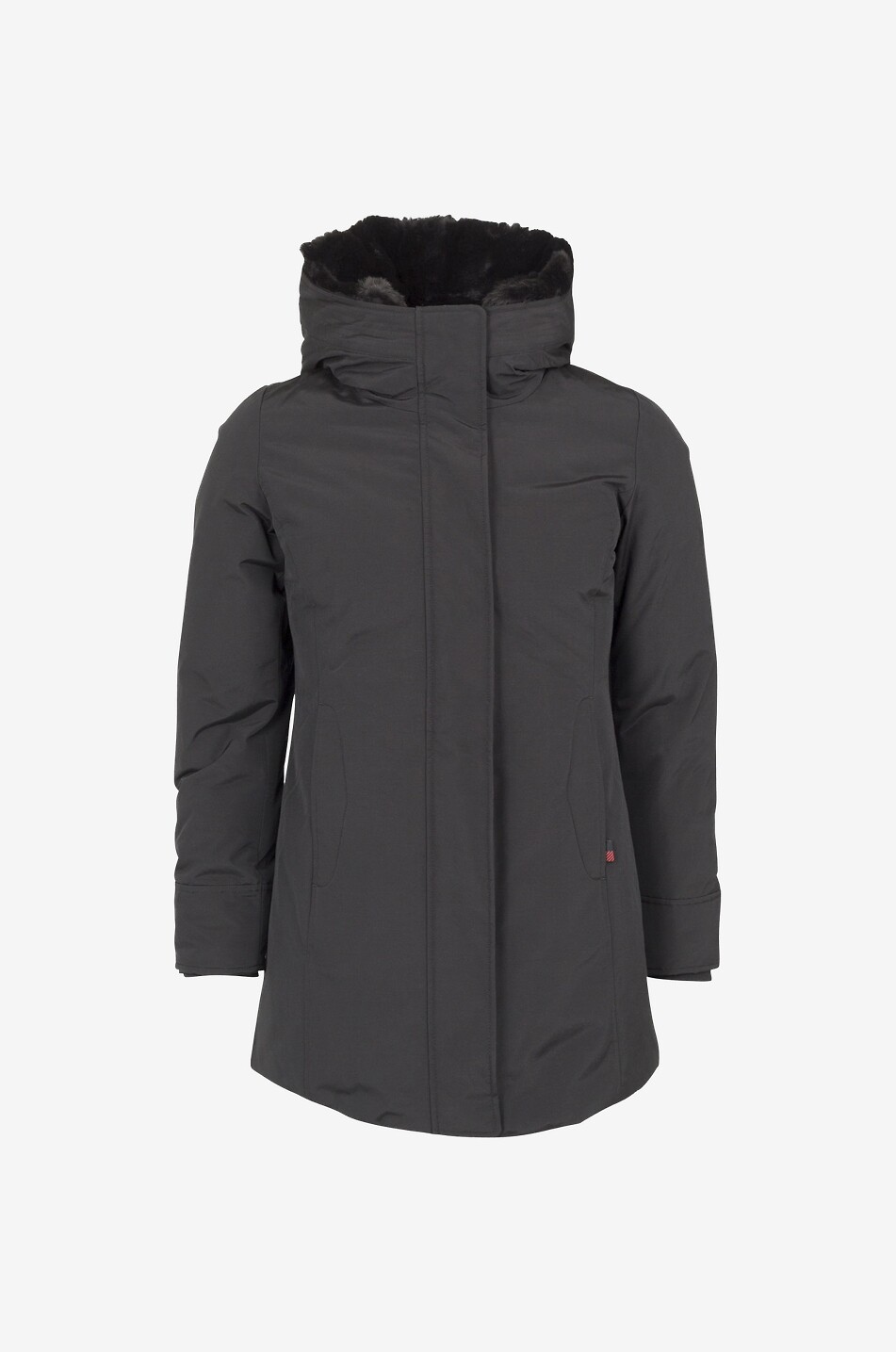 WOOLRICH W's Boulder parka with faux fur Women BLACK 1