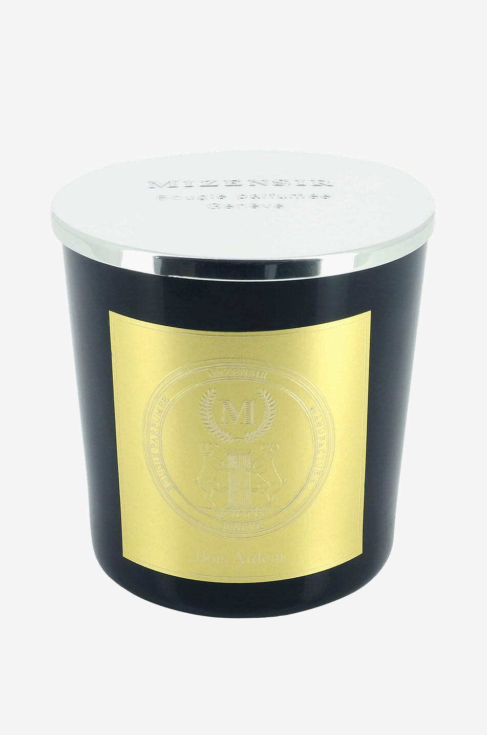 MIZENSIR Bougie parfumée Bois Ardent - 230 g Maison BLANC 2