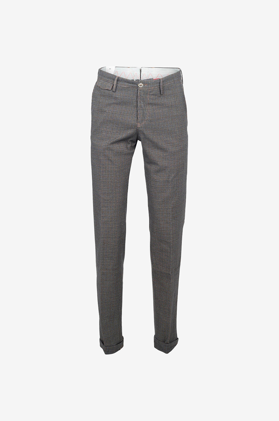 PT TORINO Straight-leg cotton trousers Men MULTI COLOURED 1