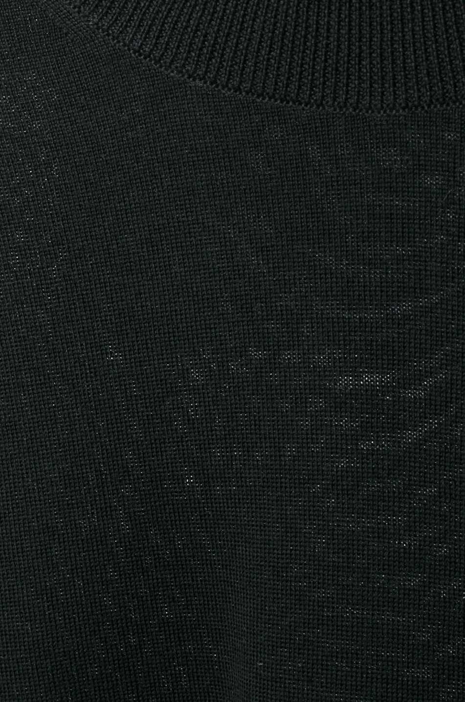 DANIELE FIESOLI Pull fin à col roulé en laine mérinos extrafine Homme NOIR 3