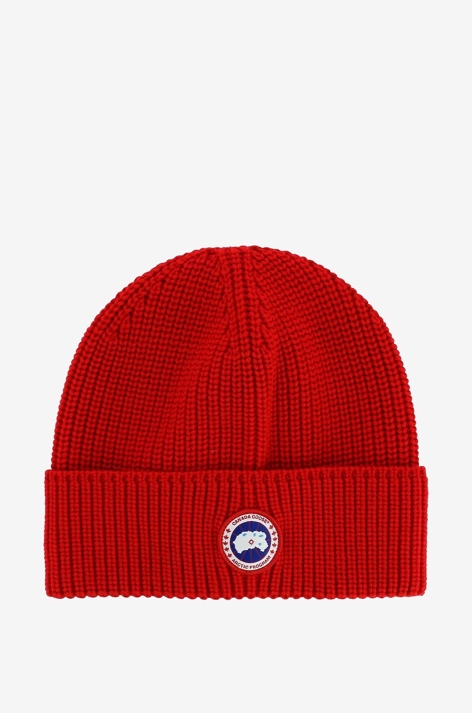 Arctic Disc ribbed wool beanie CANADA GOOSE Bongenie