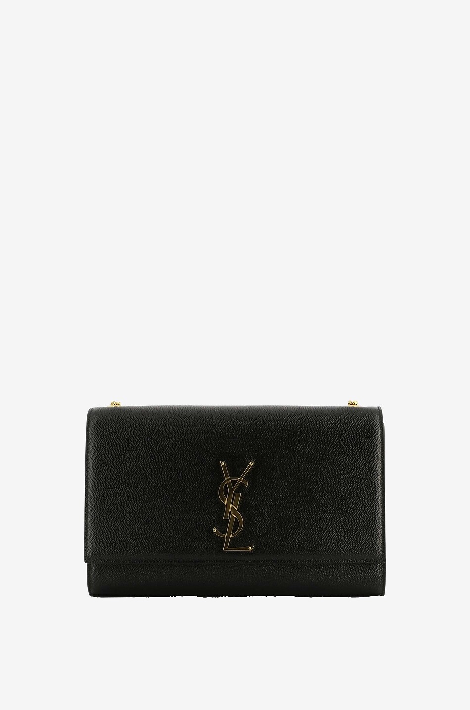 Sac porte epaule en cuir grain de poudre Kate Medium SAINT LAURENT PARIS Bongenie