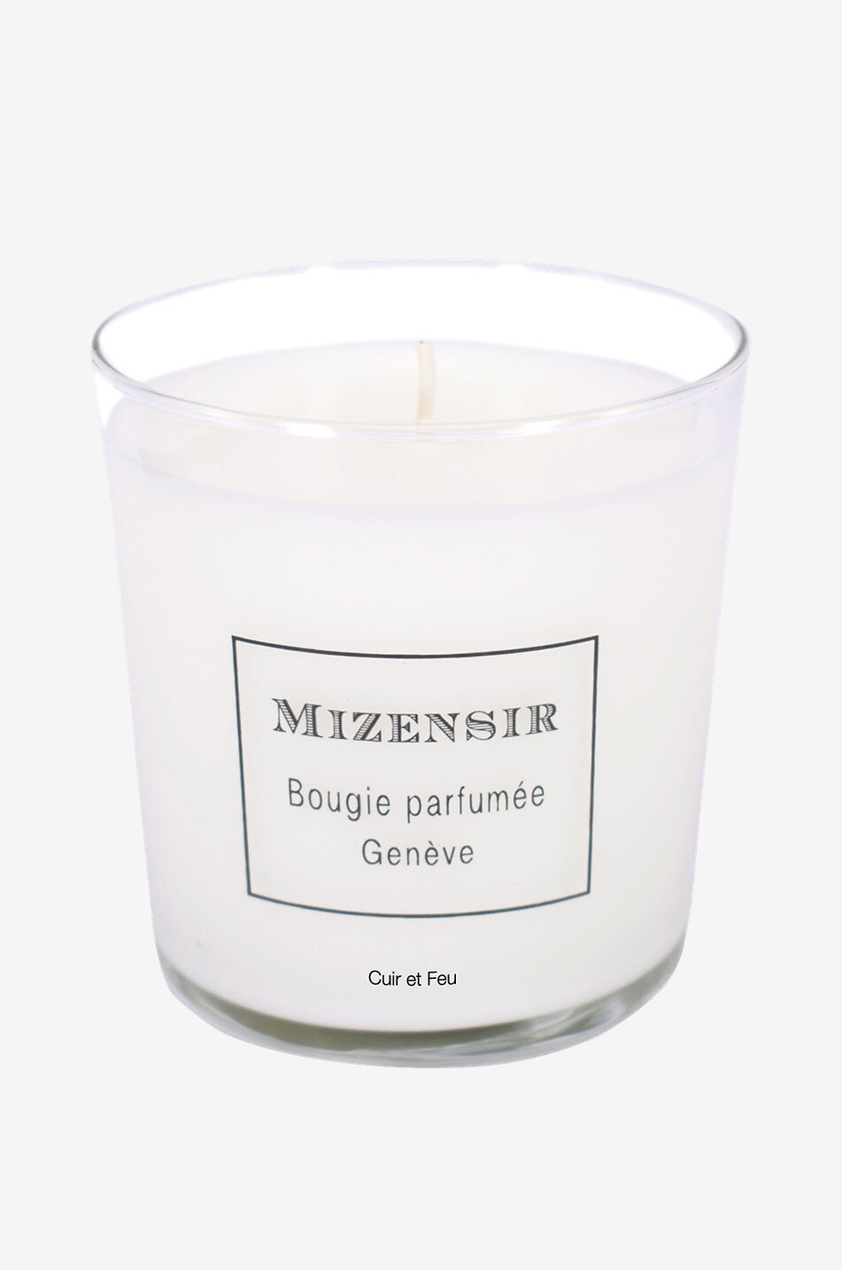 MIZENSIR Duftkerze Cuir et Feu - 230 g Haus WEISS 1