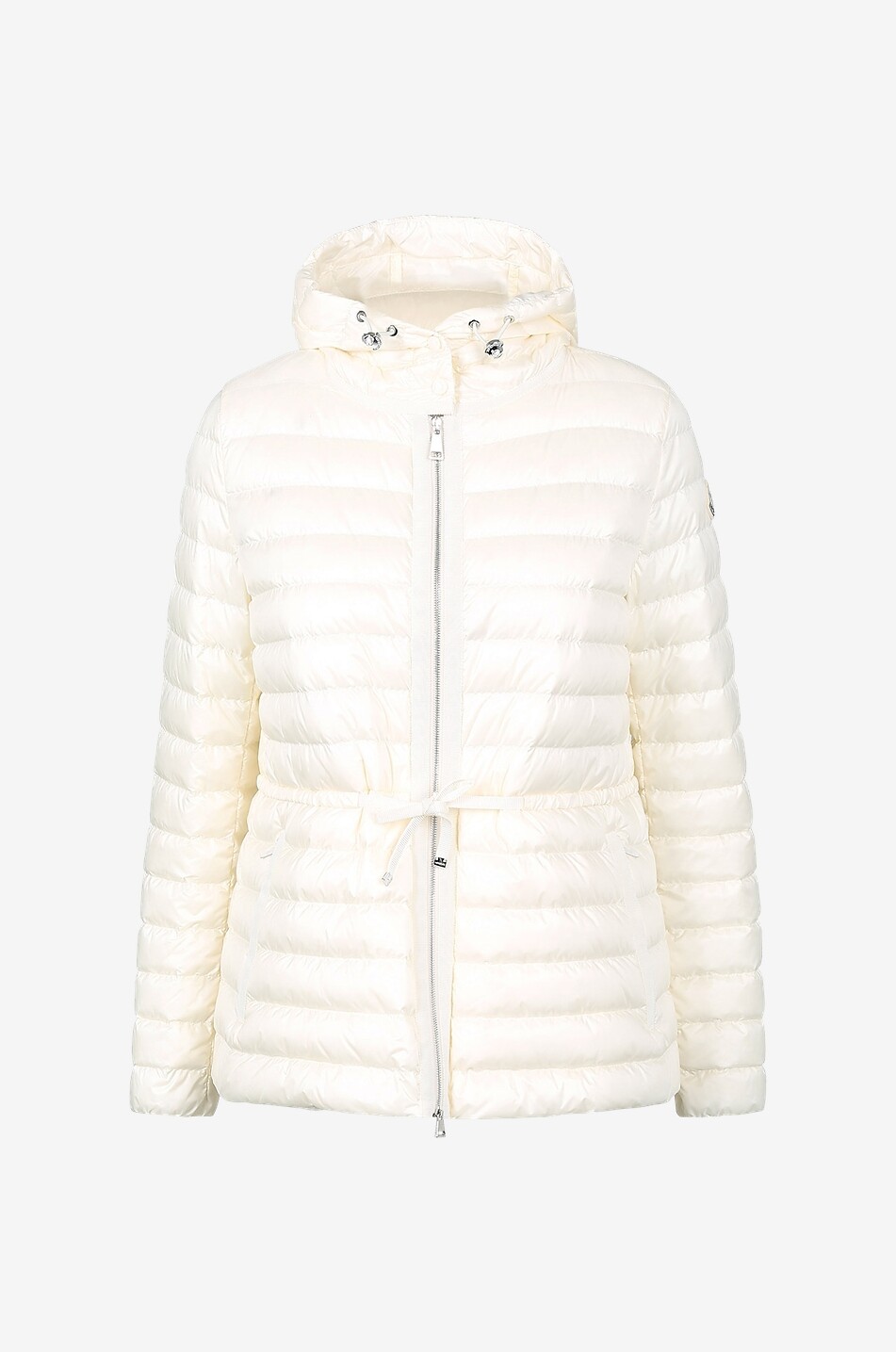 MONCLER Doudoune légère à capuche Raie Femme BLANC CASSE 1