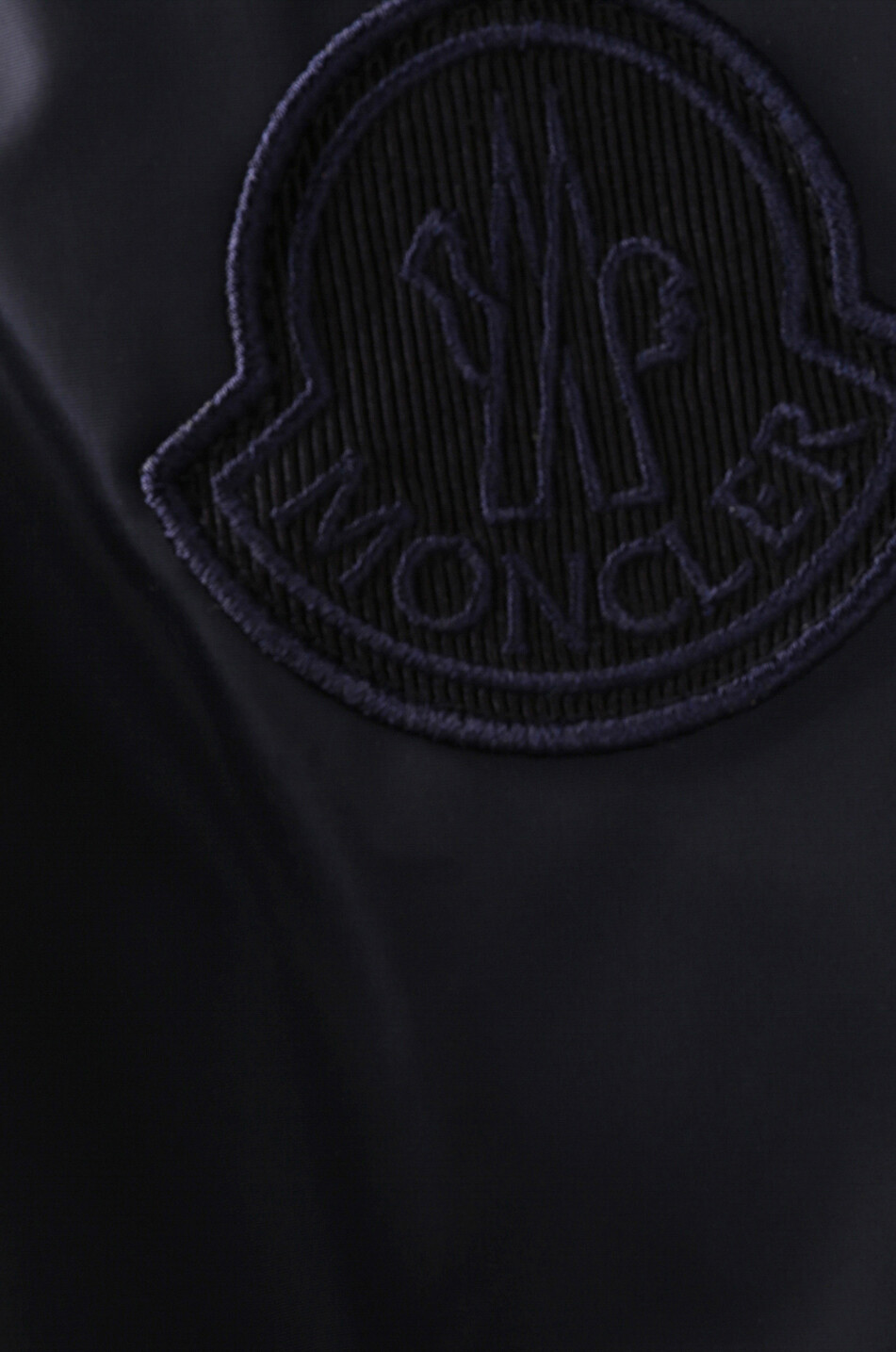 MONCLER Meretz lightweight boxy parka with grosgrain detail Women DARK BLUE 3