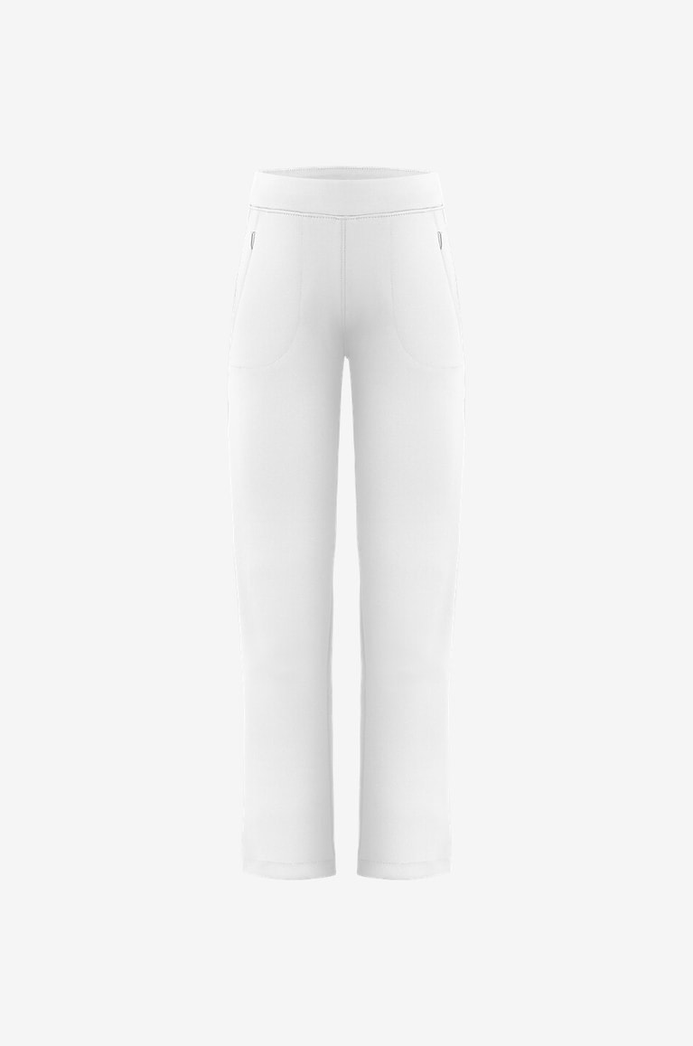 POIVRE BLANC Trainingshose mit thermo-verklebten Säumen Unisex WEISS 1