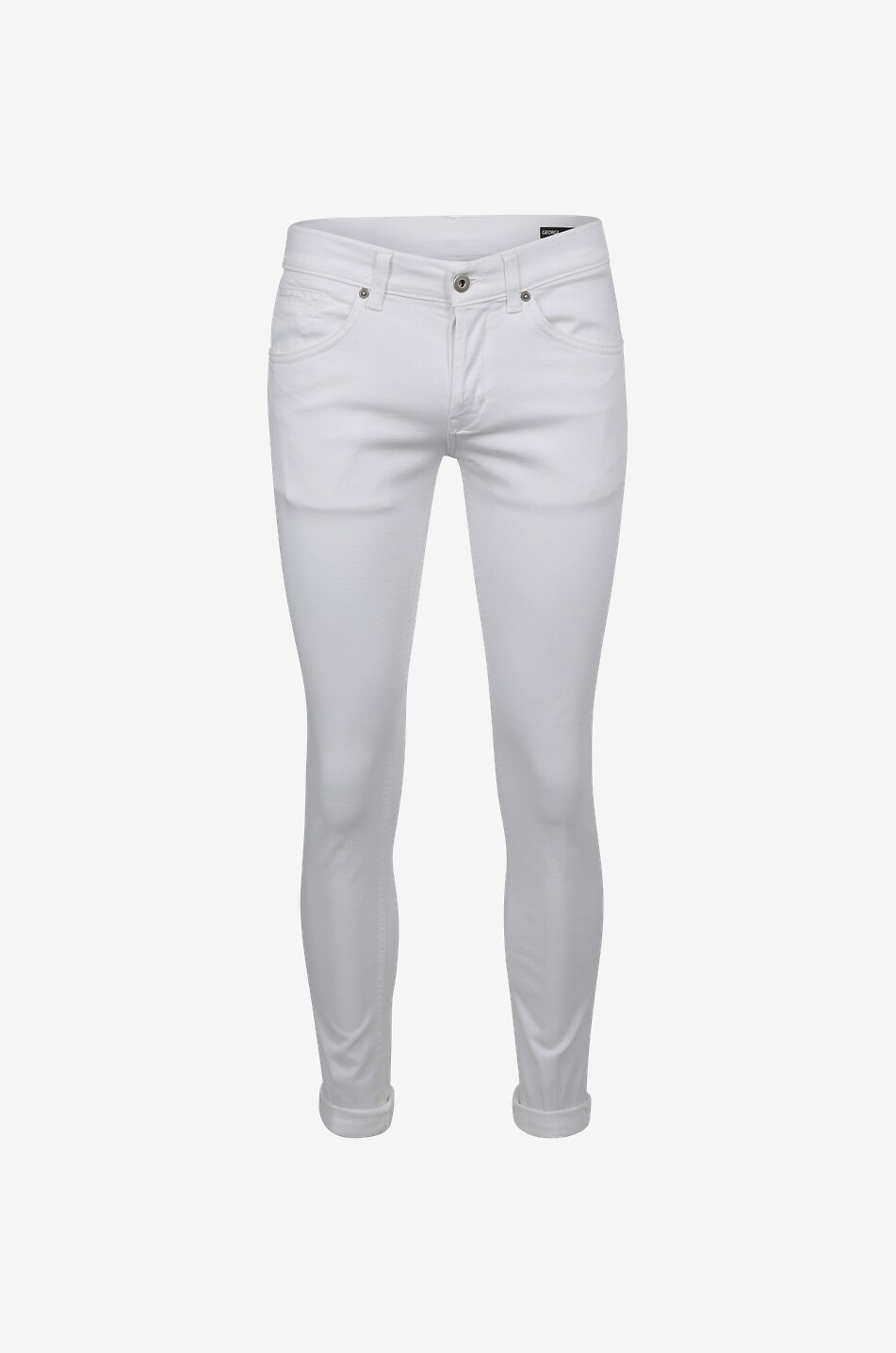 DONDUP Skinny-Fit-Jeans aus Stretch-Denim George Herren WEISS 1