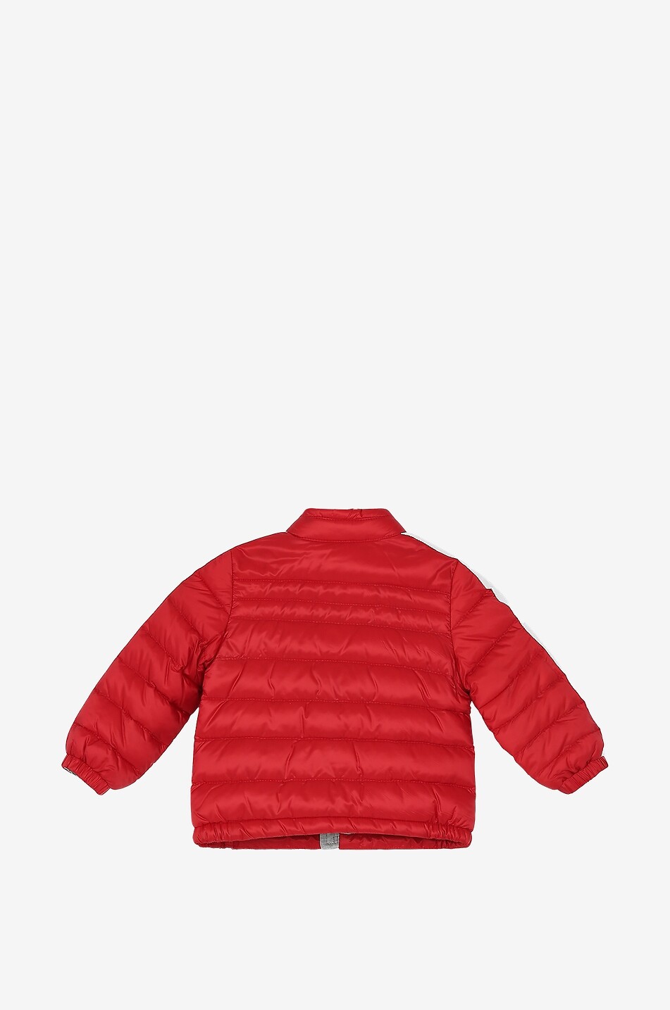 MONCLER Baby-Daunenjacke mit Ripsband und Logo Alber  ROT 2