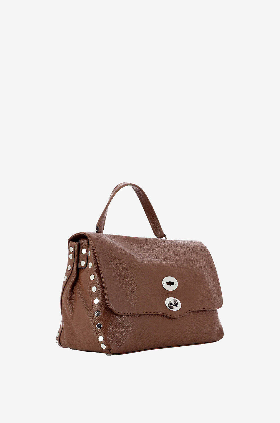 Postina M Linea Daily handbag in grained leather - ZANELLATO 
