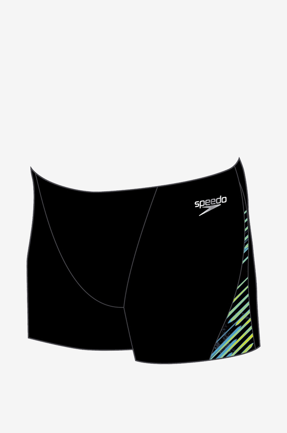 SPEEDO Short de bain Allover V-Cut Aquashort Homme MULTICOLORE 1