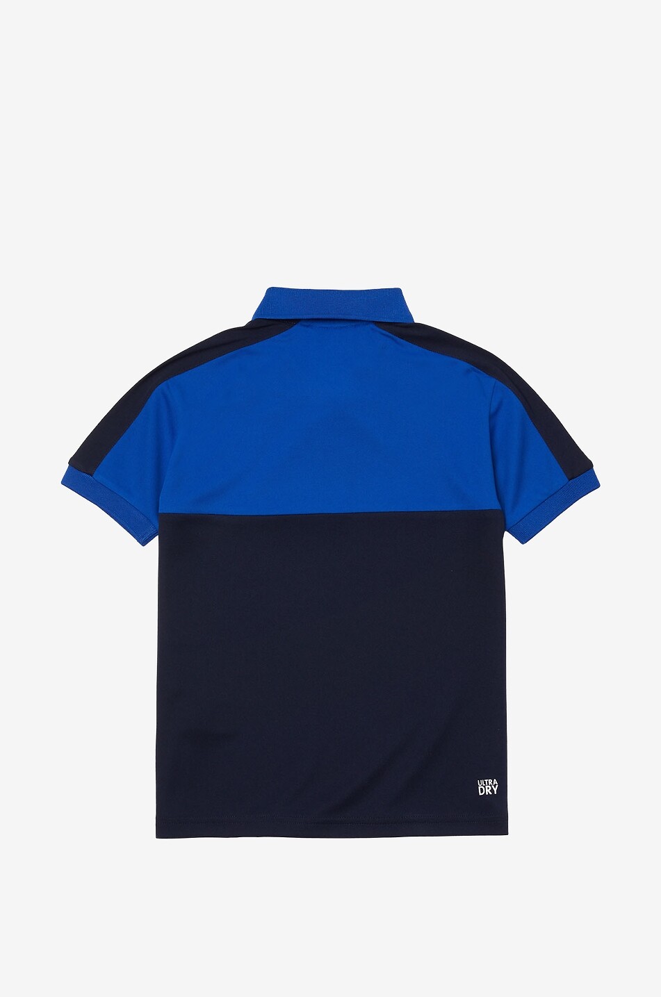 Boys colour block pique polo shirt