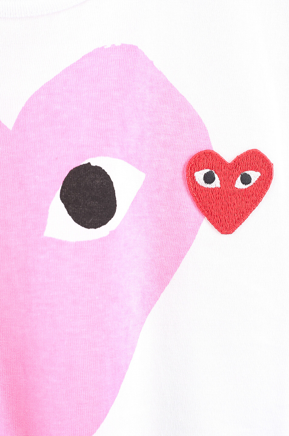 Comme des garcons play pink heart hotsell