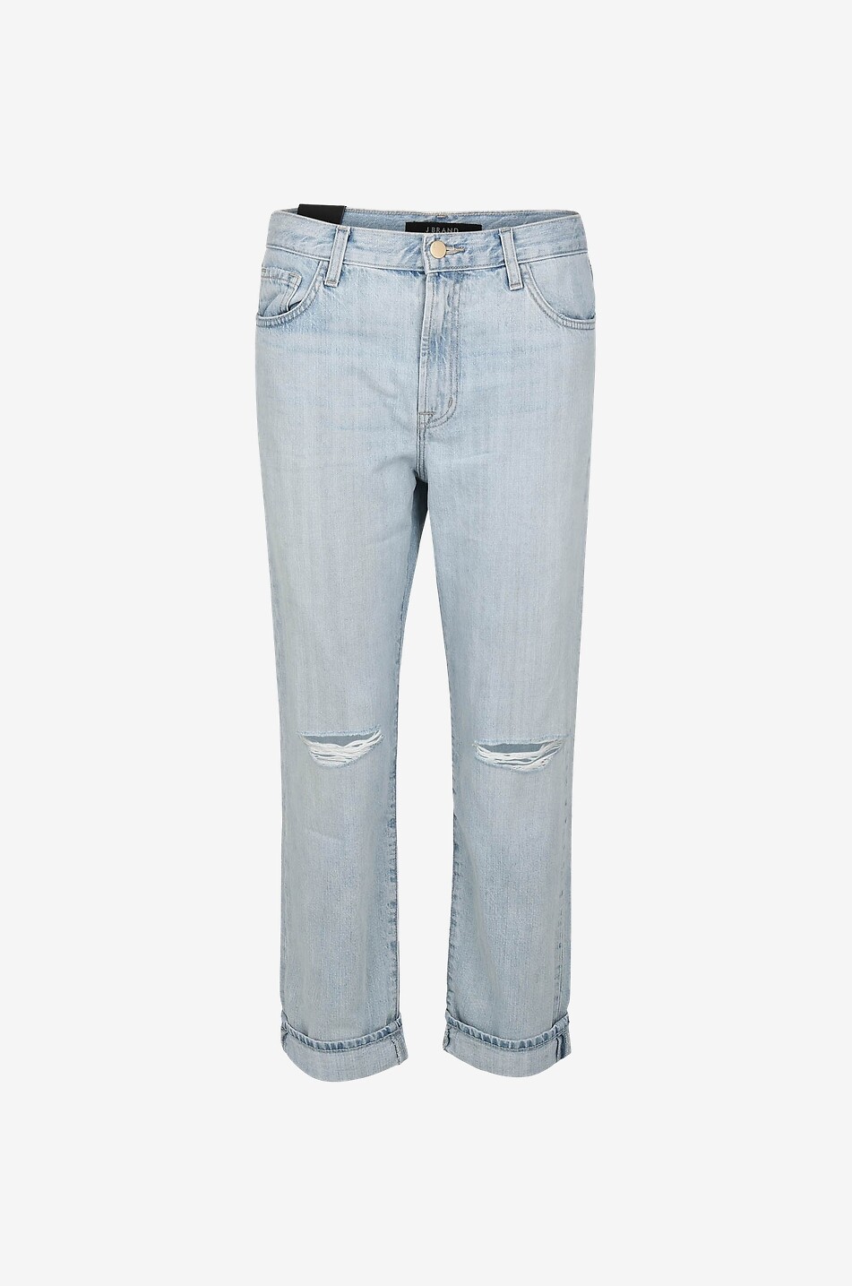 Hellblaue Boyfriend-Jeans Tate