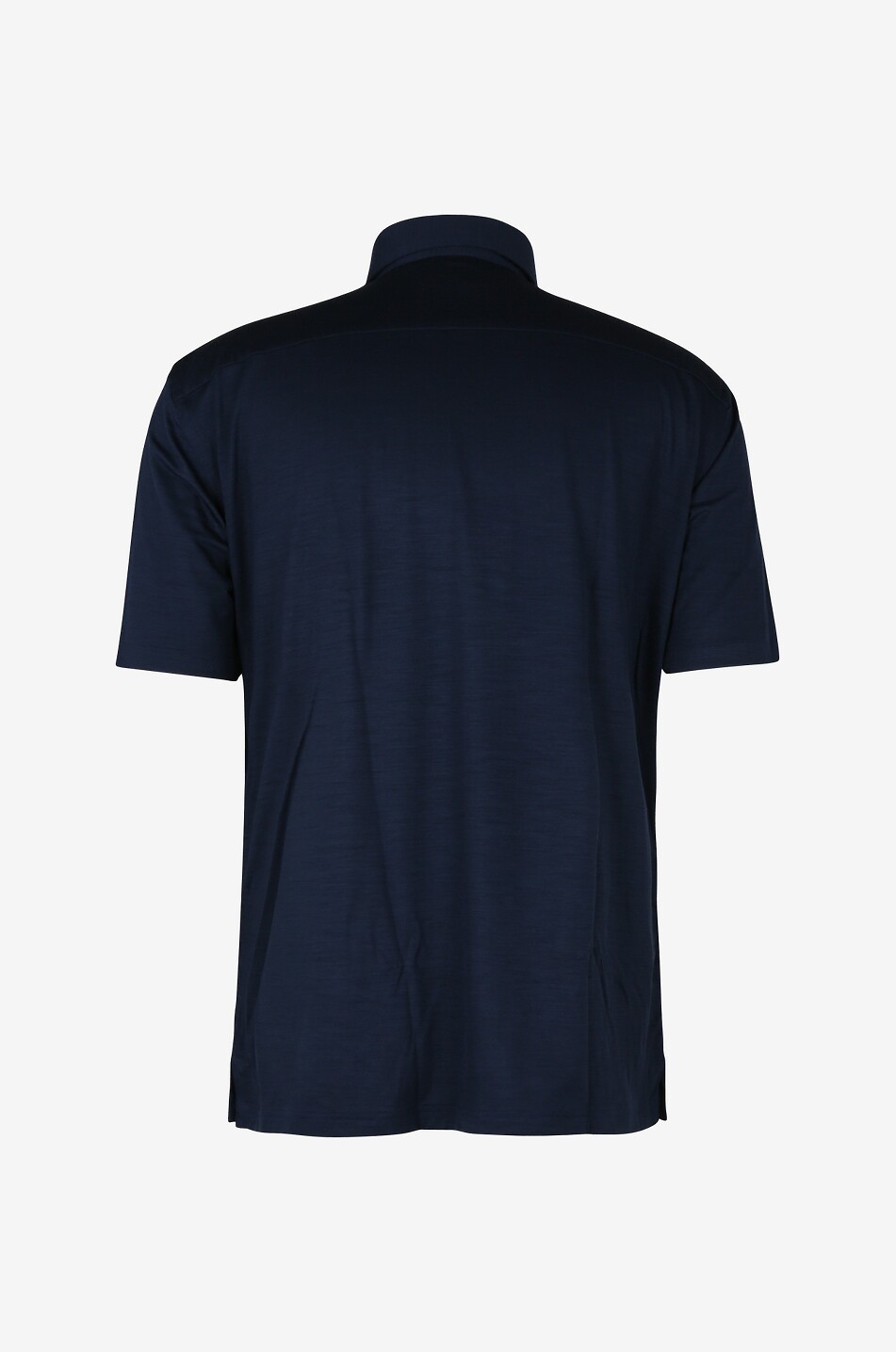 MAURIZIO BALDASSARI Kurzarm-Polo aus Jerseywolle Active Wool Herren DUNKELBLAU 2