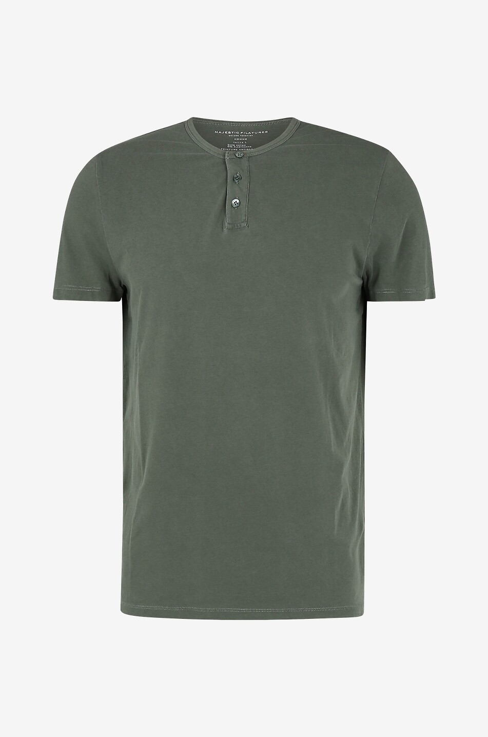 T-shirt à manches courtes et boutons Tunisien