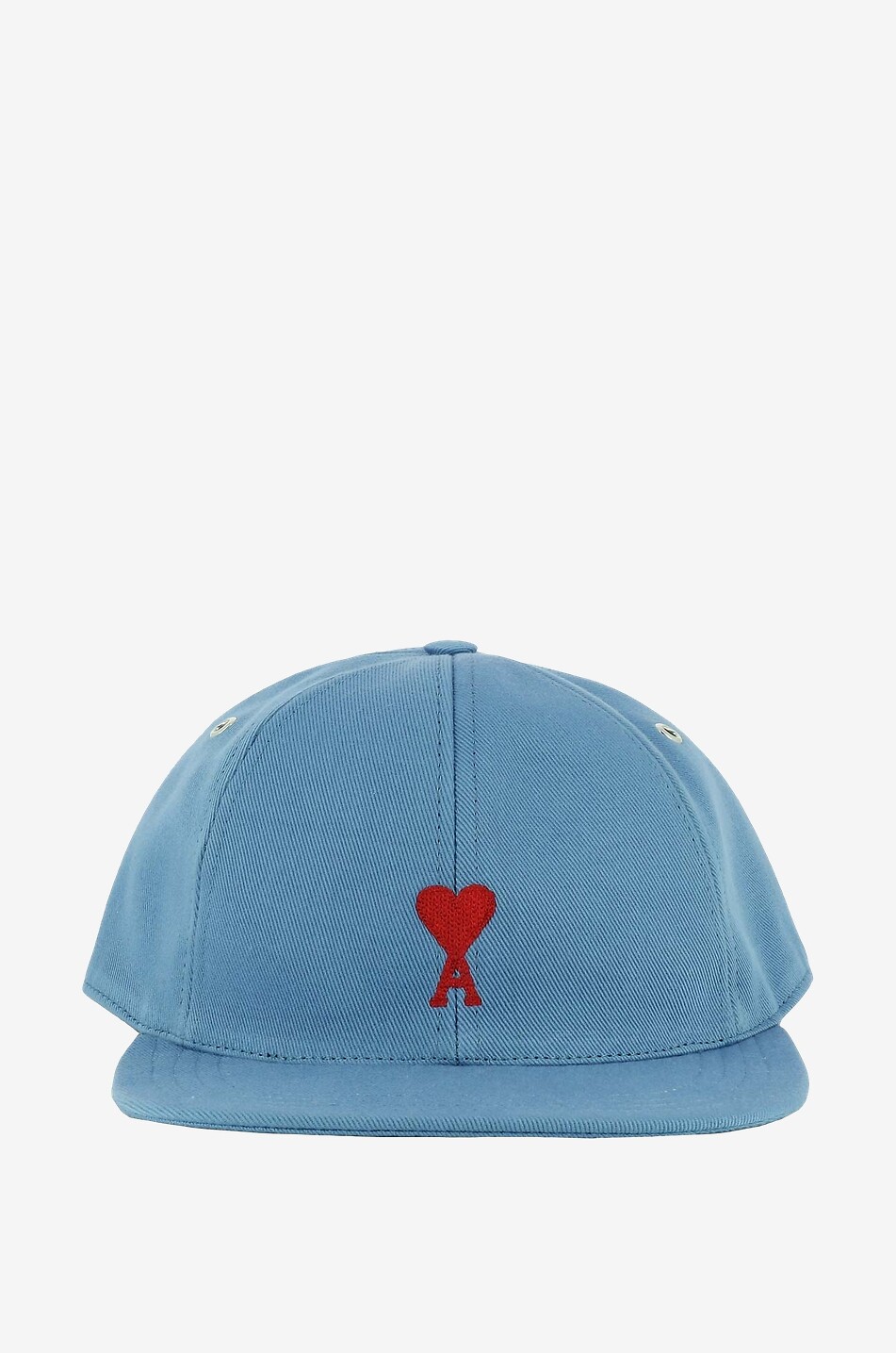AMI Ami de Coeur gabardine baseball cap Men LIGHT BLUE 1