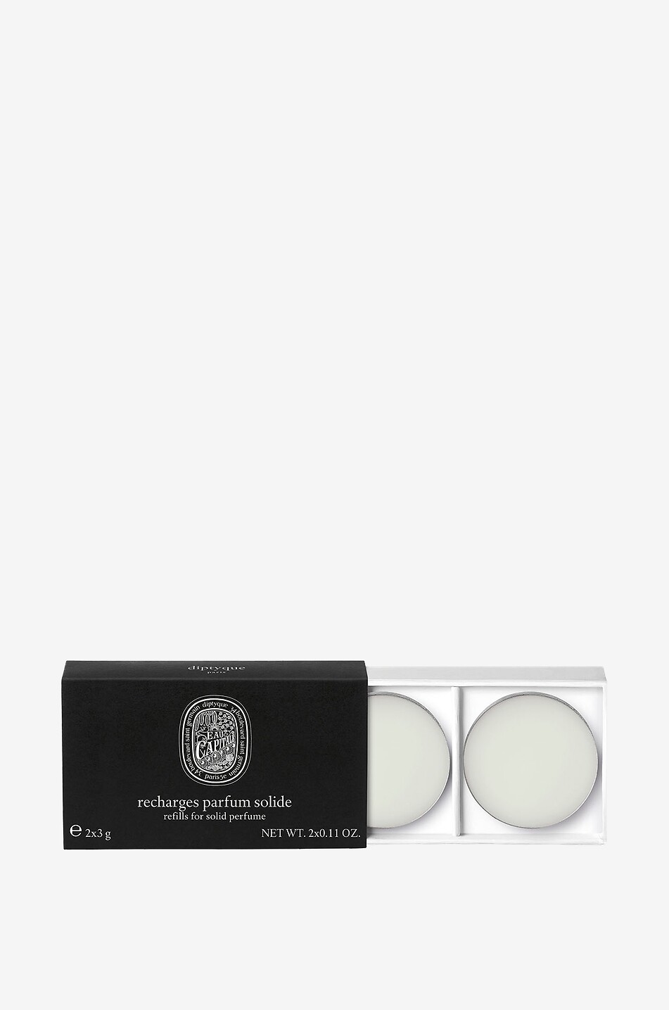 Eau Capitale set of two solid perfume refills