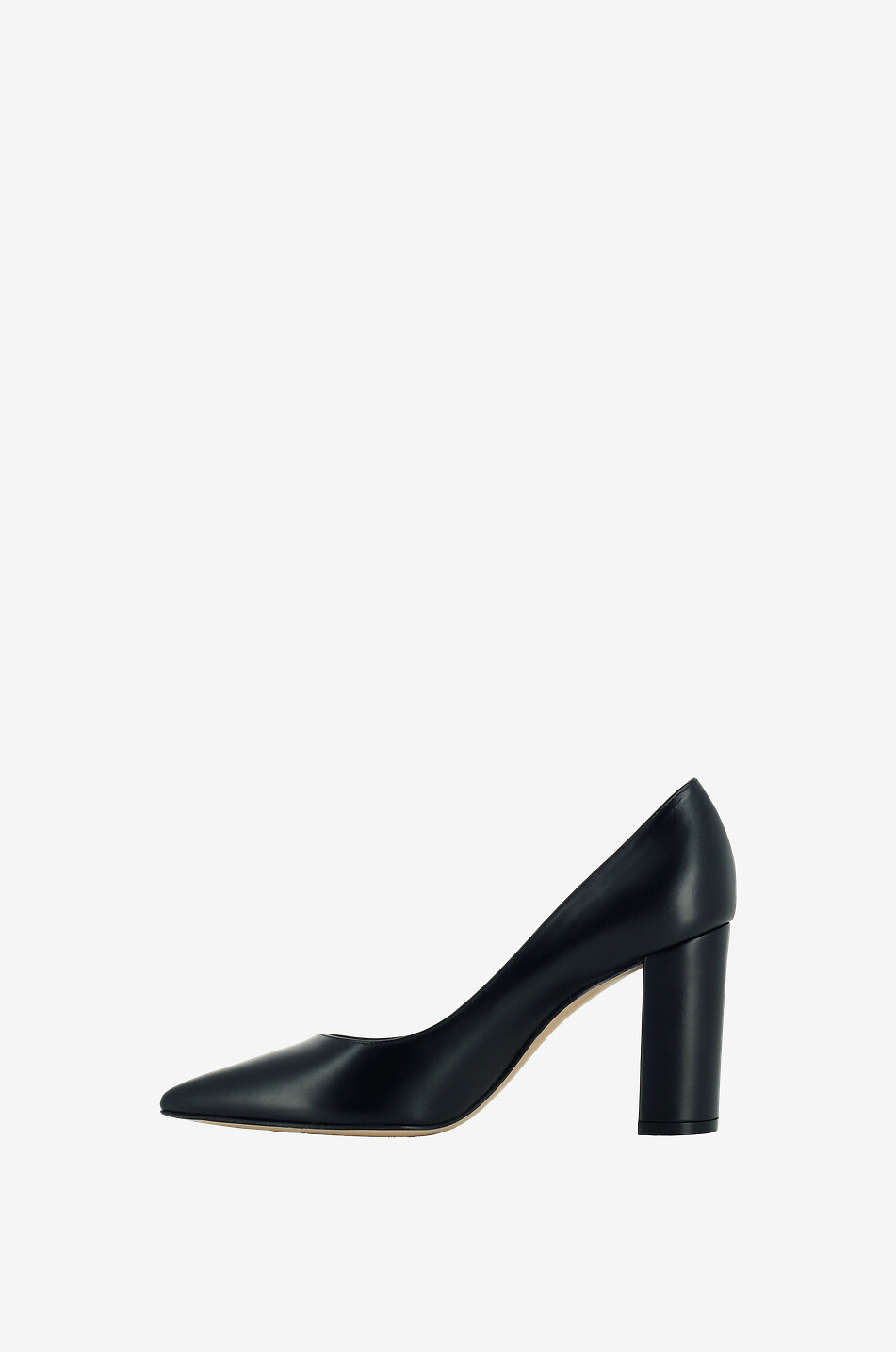 GIANVITO ROSSI Pumps aus Glattleder mit Blockabsatz Piper 85 Damen SCHWARZ 3