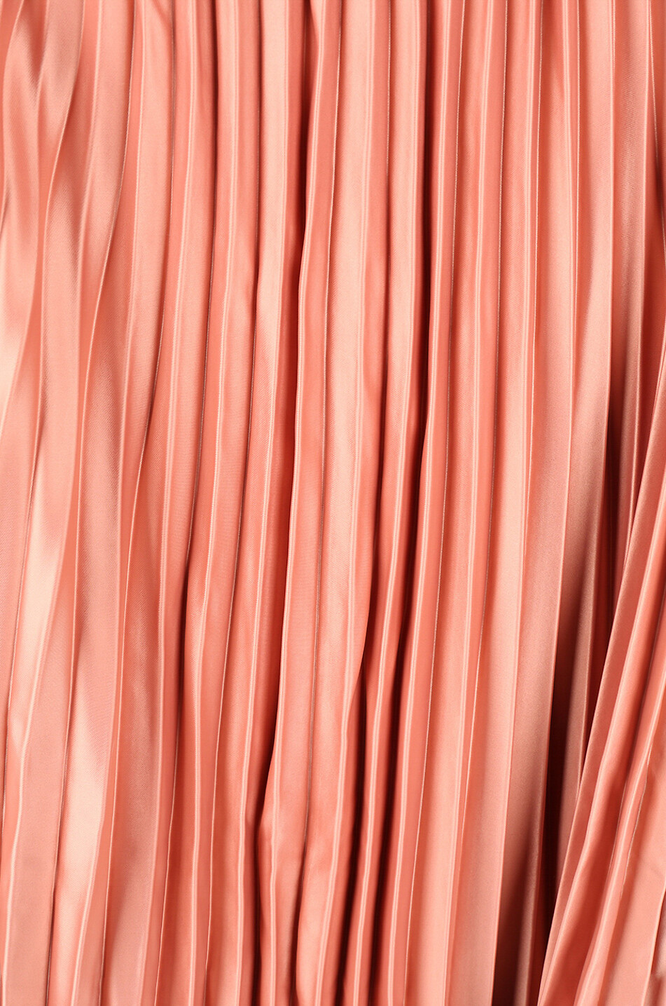 Jupe midi plissée en satin