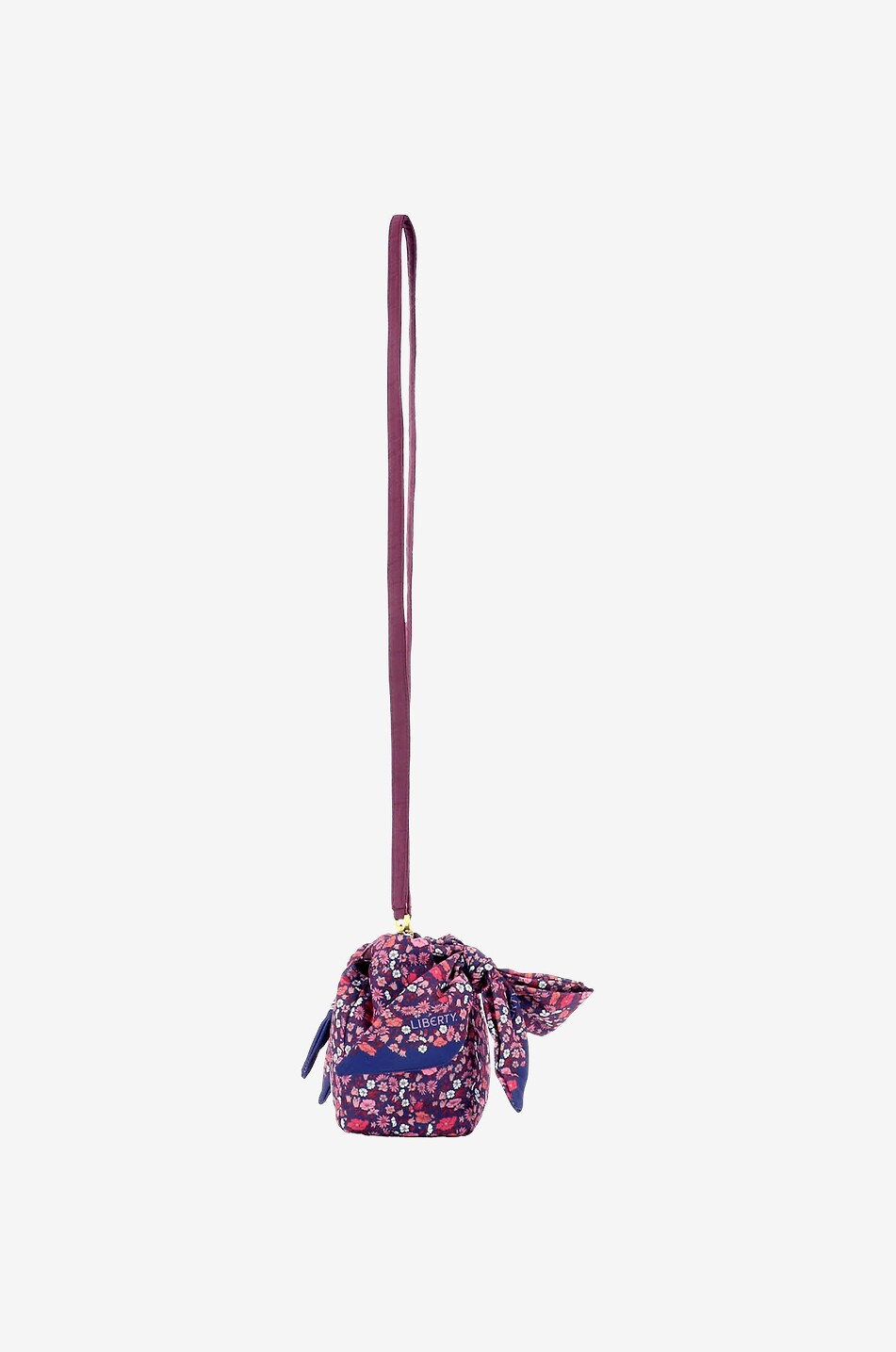 LIBERTY LONDON Sac porté croisé en sergé fleuri Reverse Femme MULTICOLORE1 4