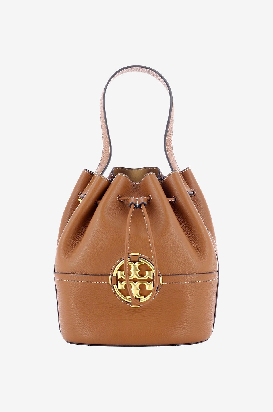 Sac seau en cuir grainé Miller