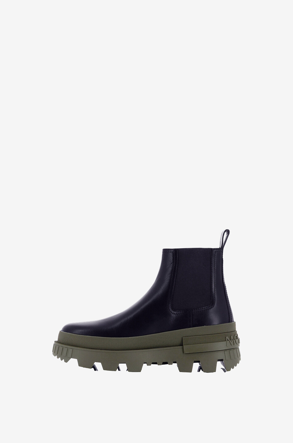 MONCLER Chelsea-Stiefeletten aus Glattleder Lir Herren SCHWARZ 3