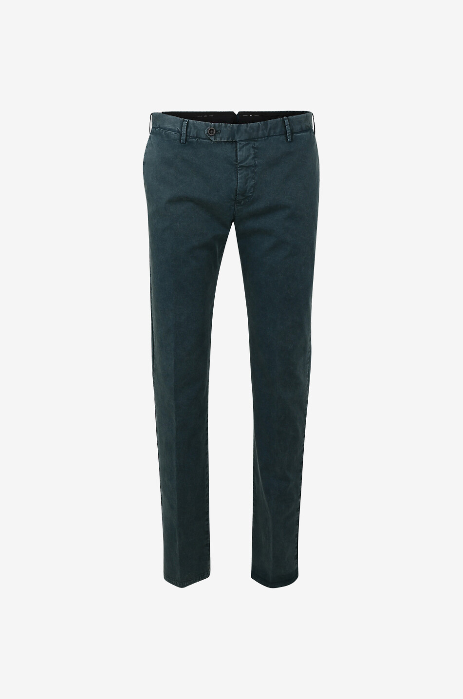 PT TORINO Spark slim fit cotton and lyocell trousers Men GREEN 1