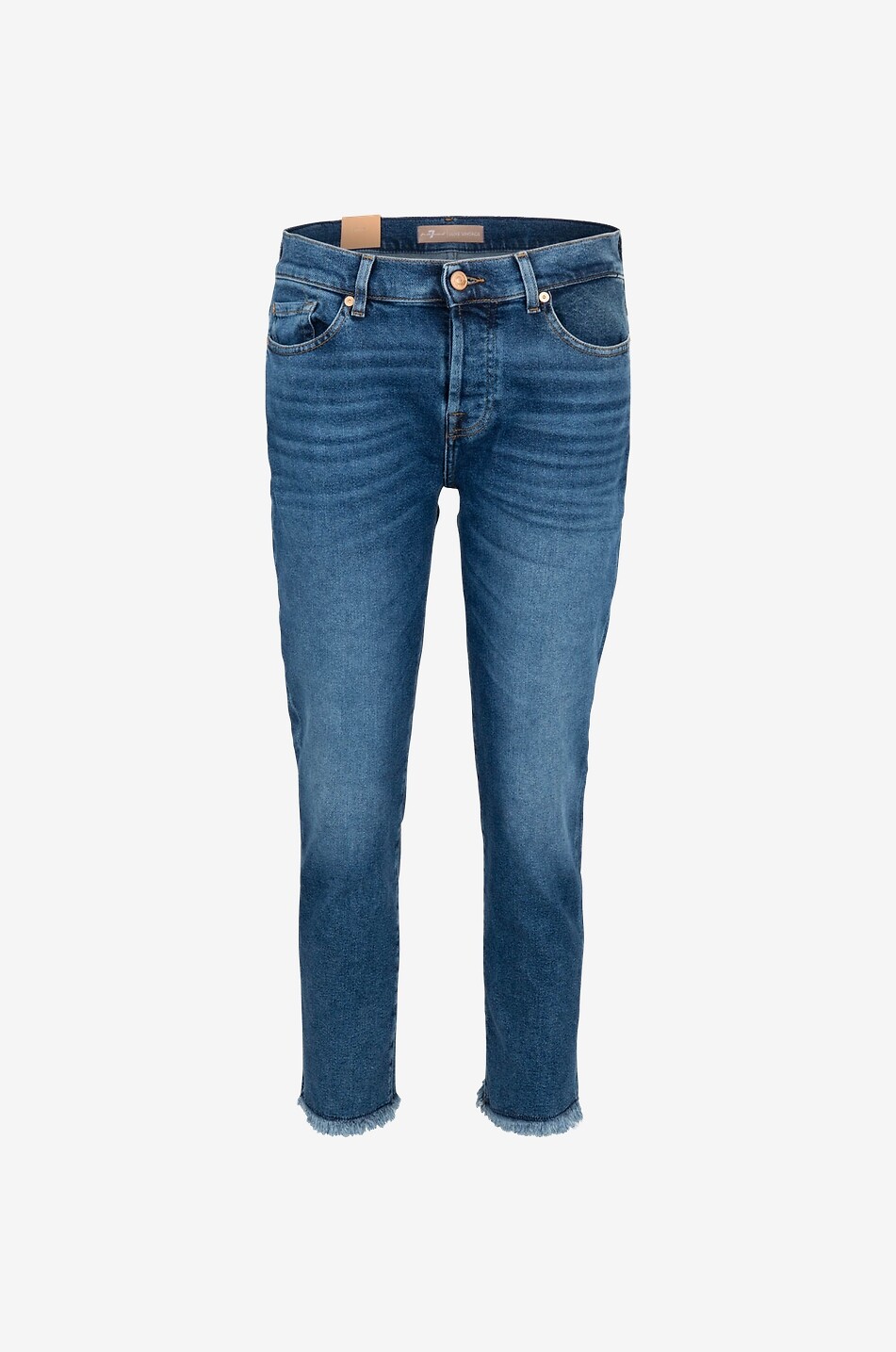 7 FOR ALL MANKIND Asher Luxe Vintage Charisma boyfriend jeans Women MEDIUM BLUE 1