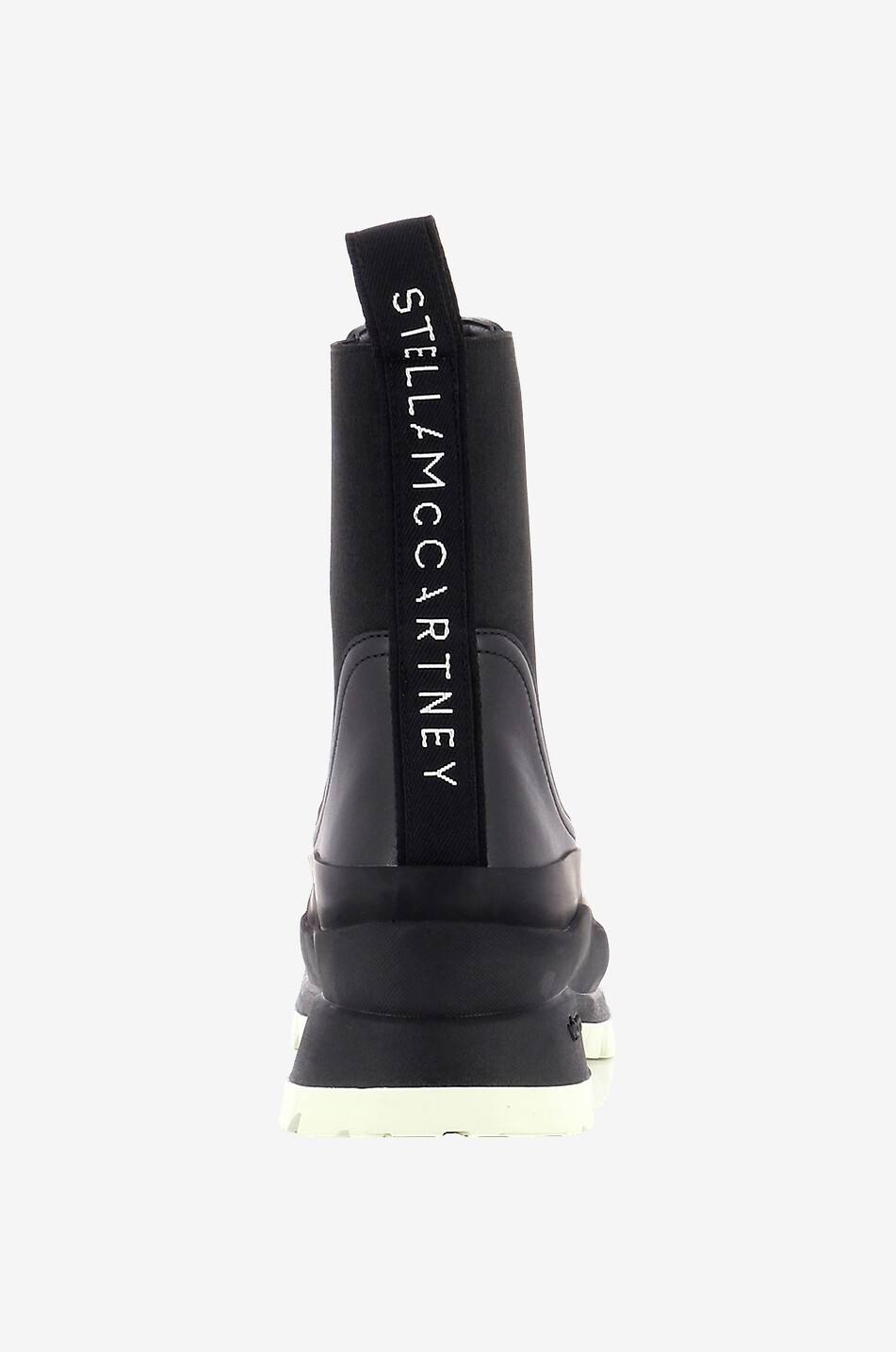 STELLA McCARTNEY Bottines Chelsea en cuir synthétique Trace Femme NOIR 4