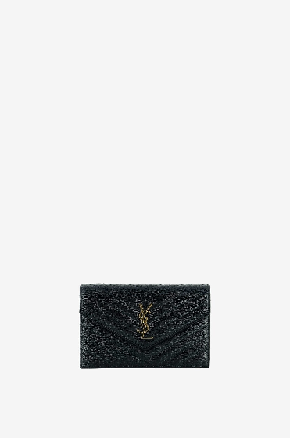 Envelope Chain Wallet grain de poudre leather shoulder bag