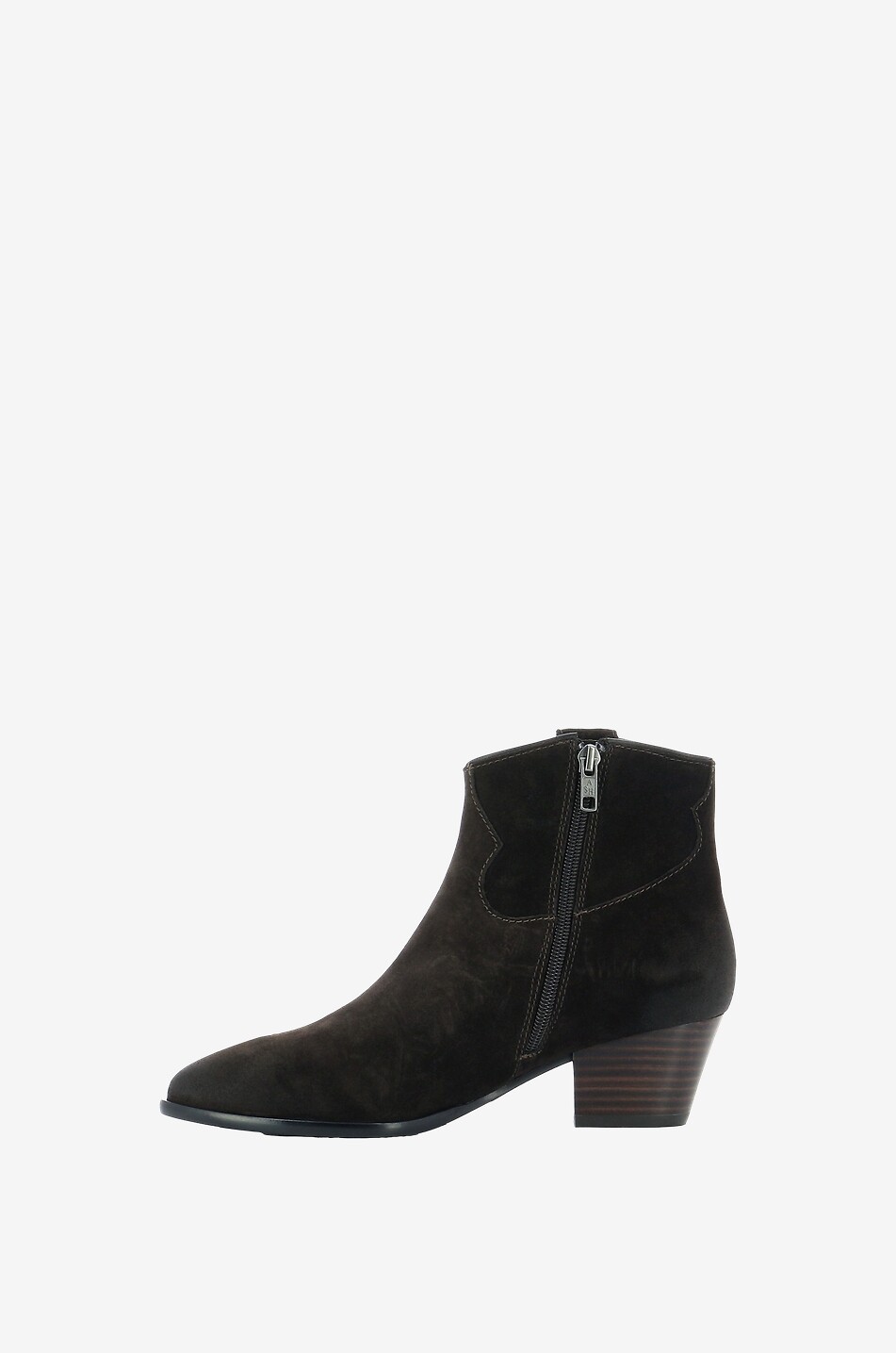 Bottines à talons en daim Houston