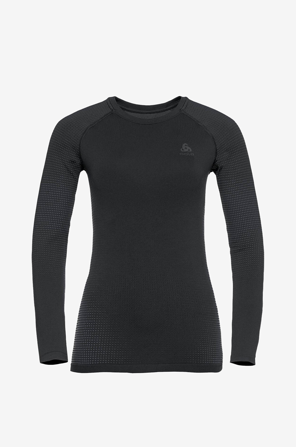 ODLO Haut thermique Performance Warm Eco pour femmes Femme NOIR 1