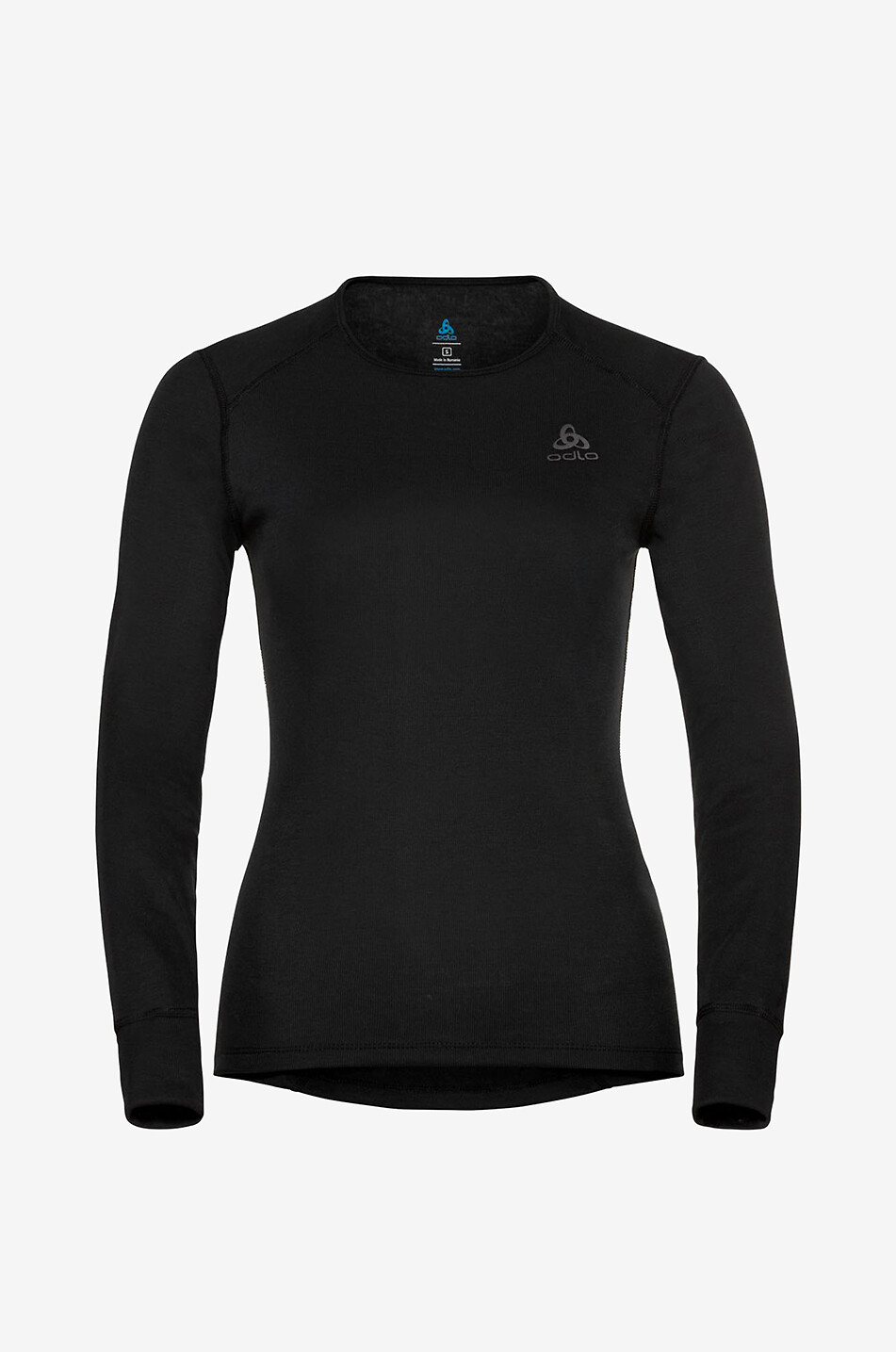 ODLO Damen-Langarm-T-Shirt Active Warm Eco Damen SCHWARZ 1