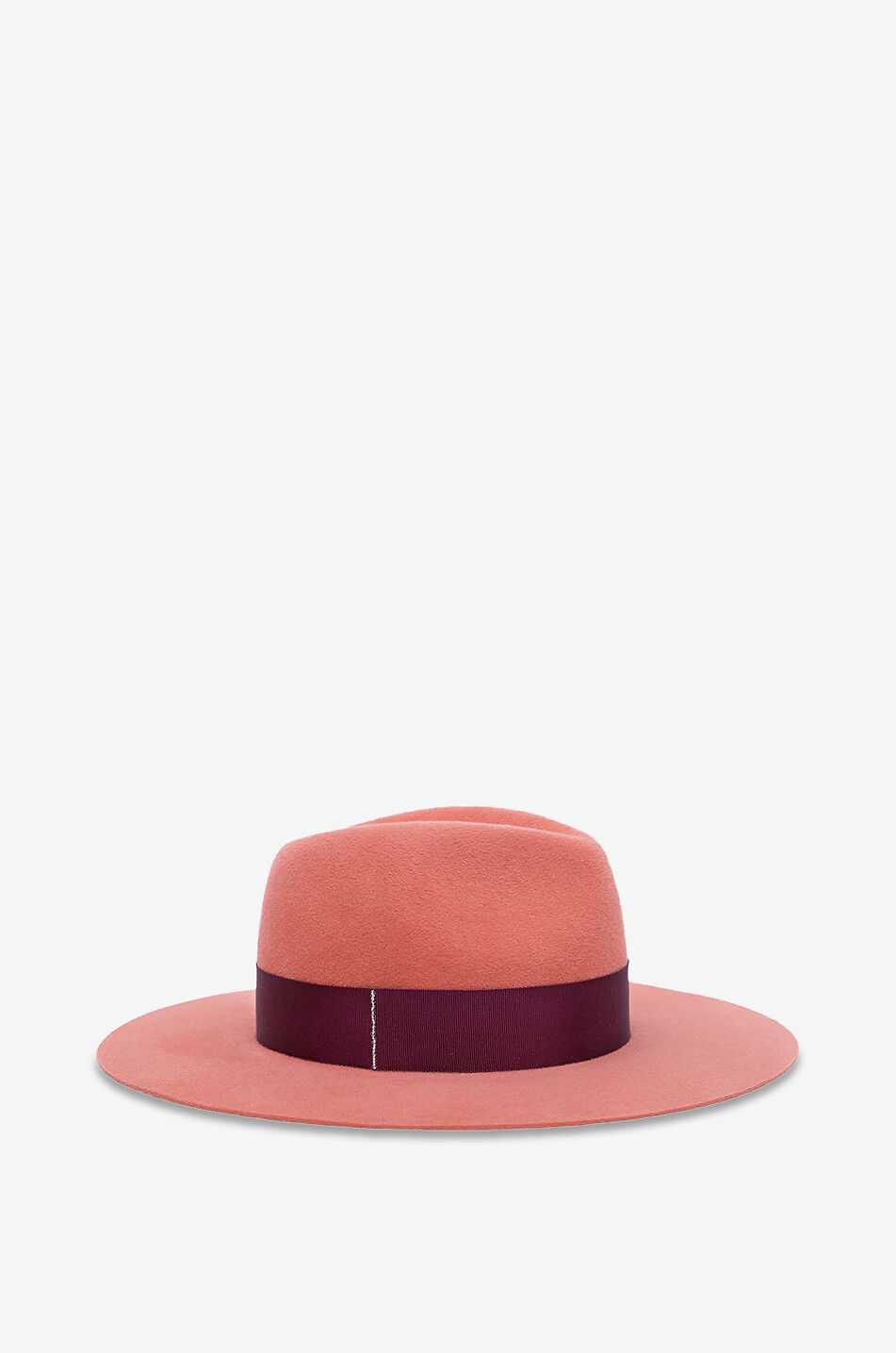 BY VANJA JOCIC Chapeau Fédora en feutre Colour Up Femme ORANGE CLAIR 2