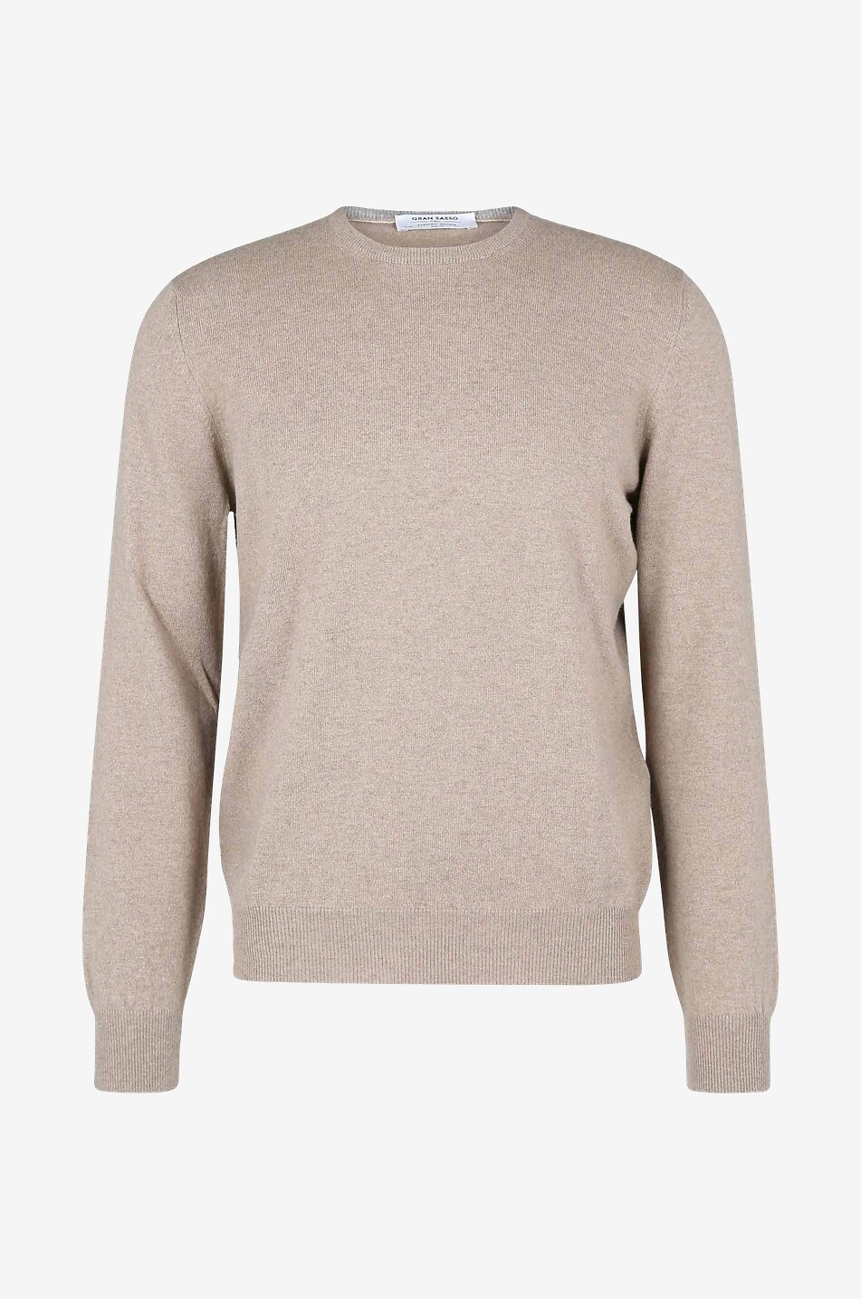 Kaschmirpullover mit Rundhalsausschnitt