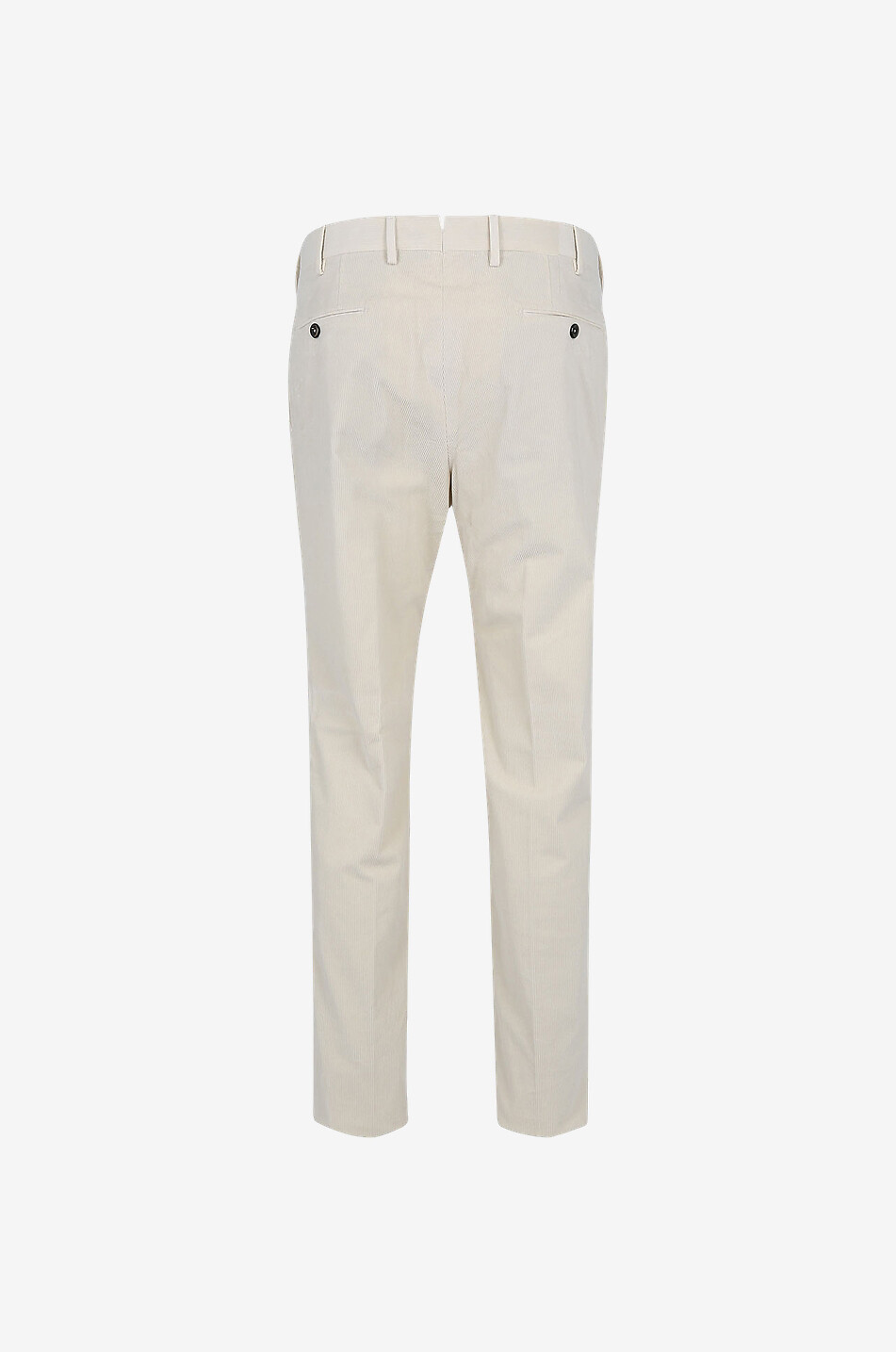 PT TORINO Slim Fit classic cotton corduroy trousers Men EGGSHELL 2
