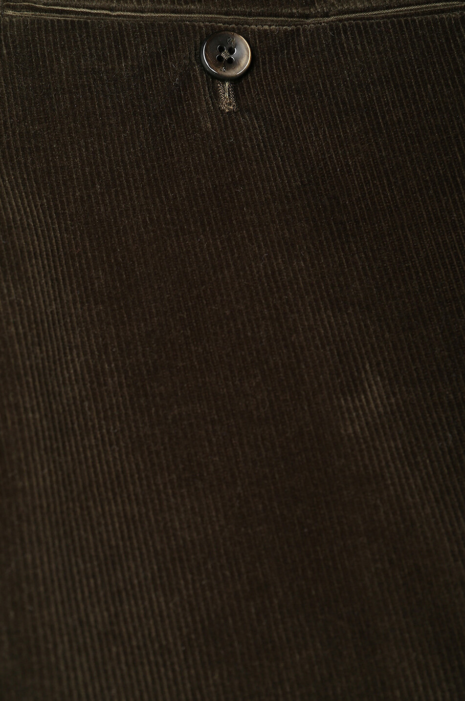 PT TORINO Slim Fit classic cotton corduroy trousers Men DARK GREEN 3
