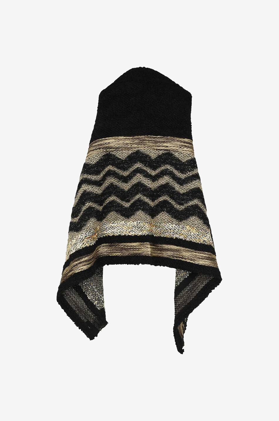 GAYNOR Cape en acrylique Chiara Femme NOIR 2
