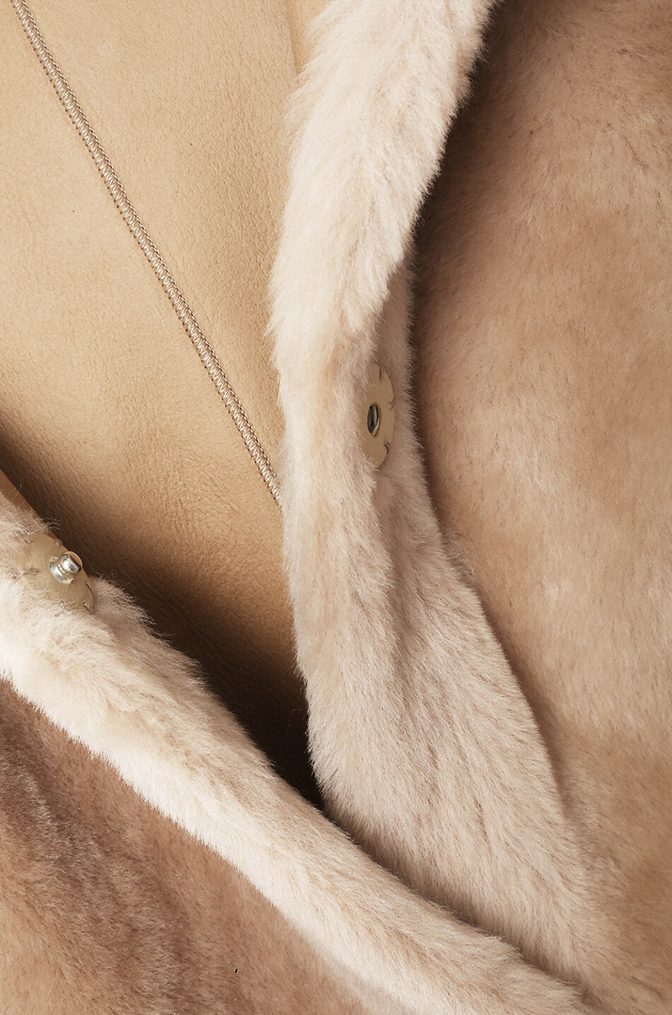 ARMA Manteau réversible en peau lainée Sama Femme CAMEL 5