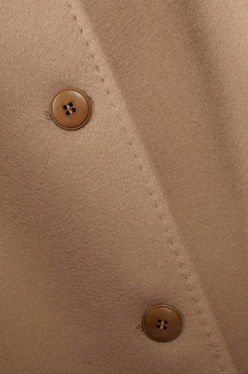 MAX MARA STUDIO Dreiviertelmantel aus Schurwolle Ginger Damen KAMELFARBEN 3