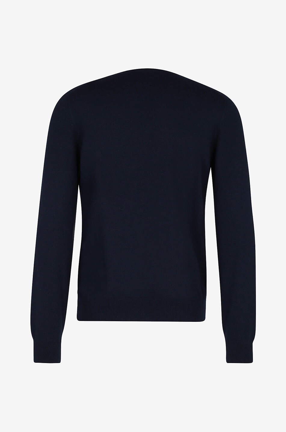 GRAN SASSO Pull à col V en cachemire Homme BLEU FONCE 2