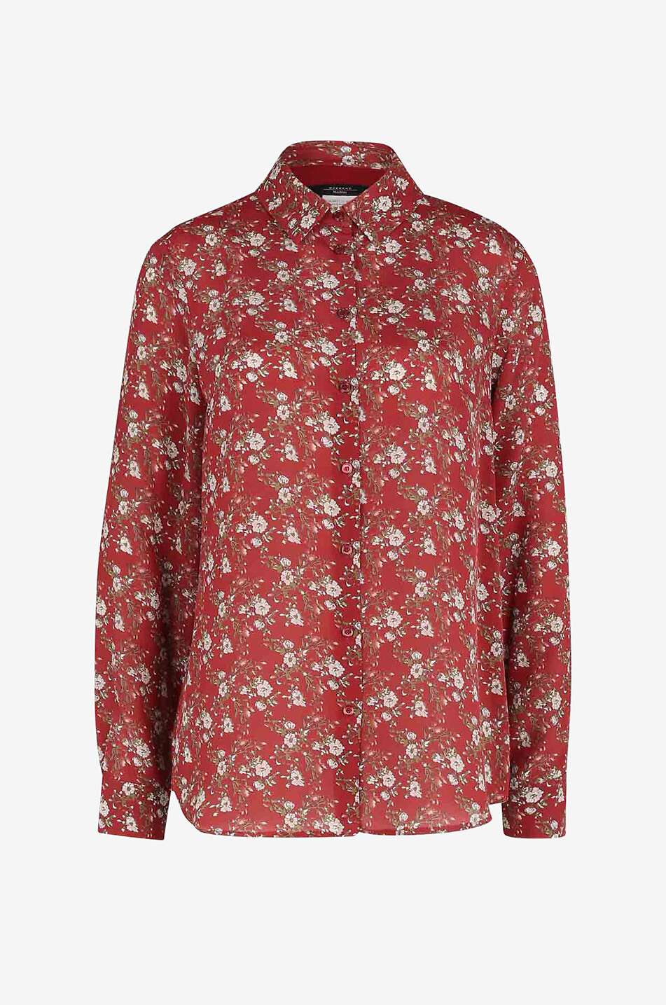 Geblümtes Hemd aus Seide Vetro