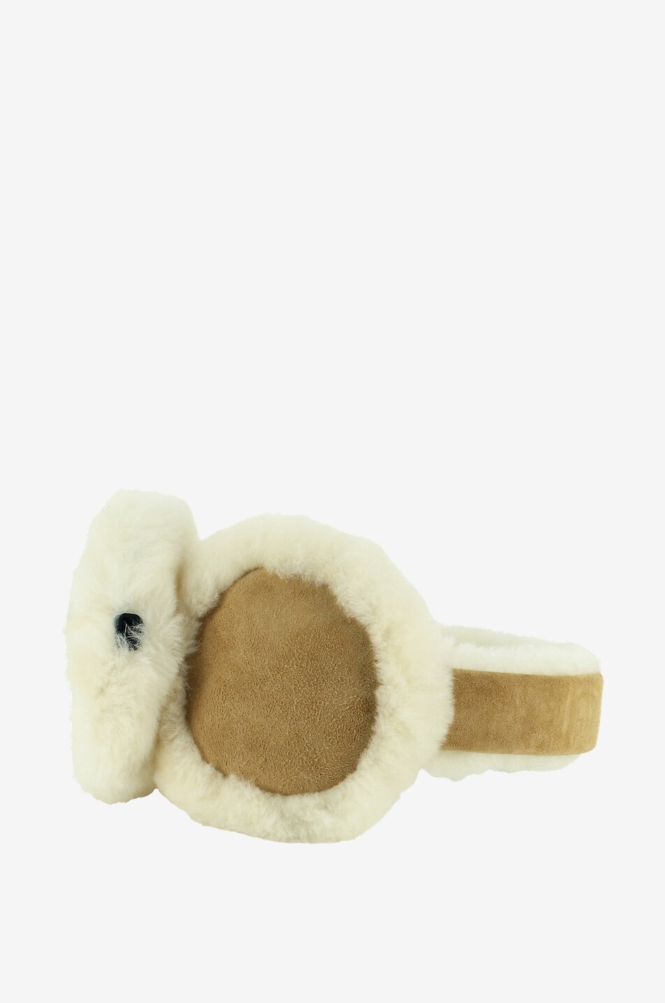 UGG Cache-oreilles Bluetooth en peau lainée Femme CAMEL 2