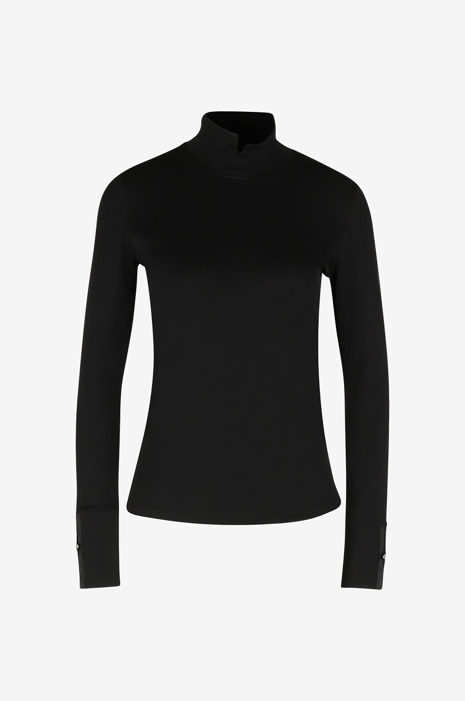 MARC CAIN Top à col montant fendu Femme NOIR 1