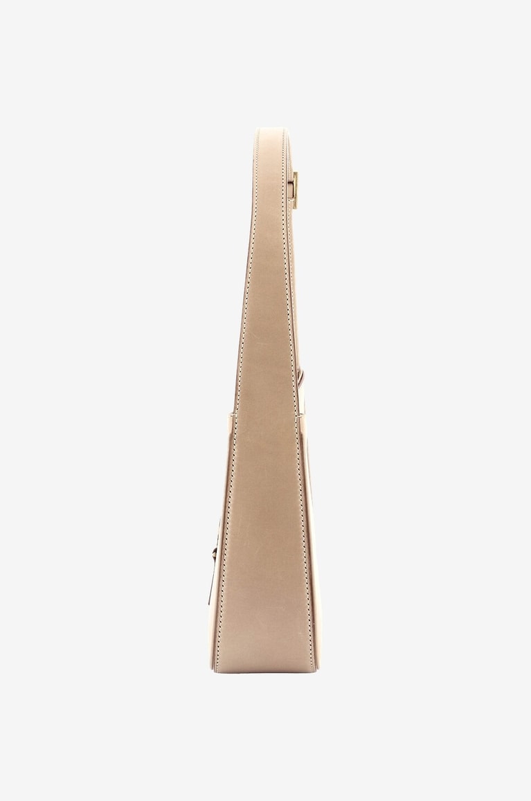 SAINT LAURENT PARIS Le 5 à 7 Hobo smooth leather handbag Women CAMEL 4