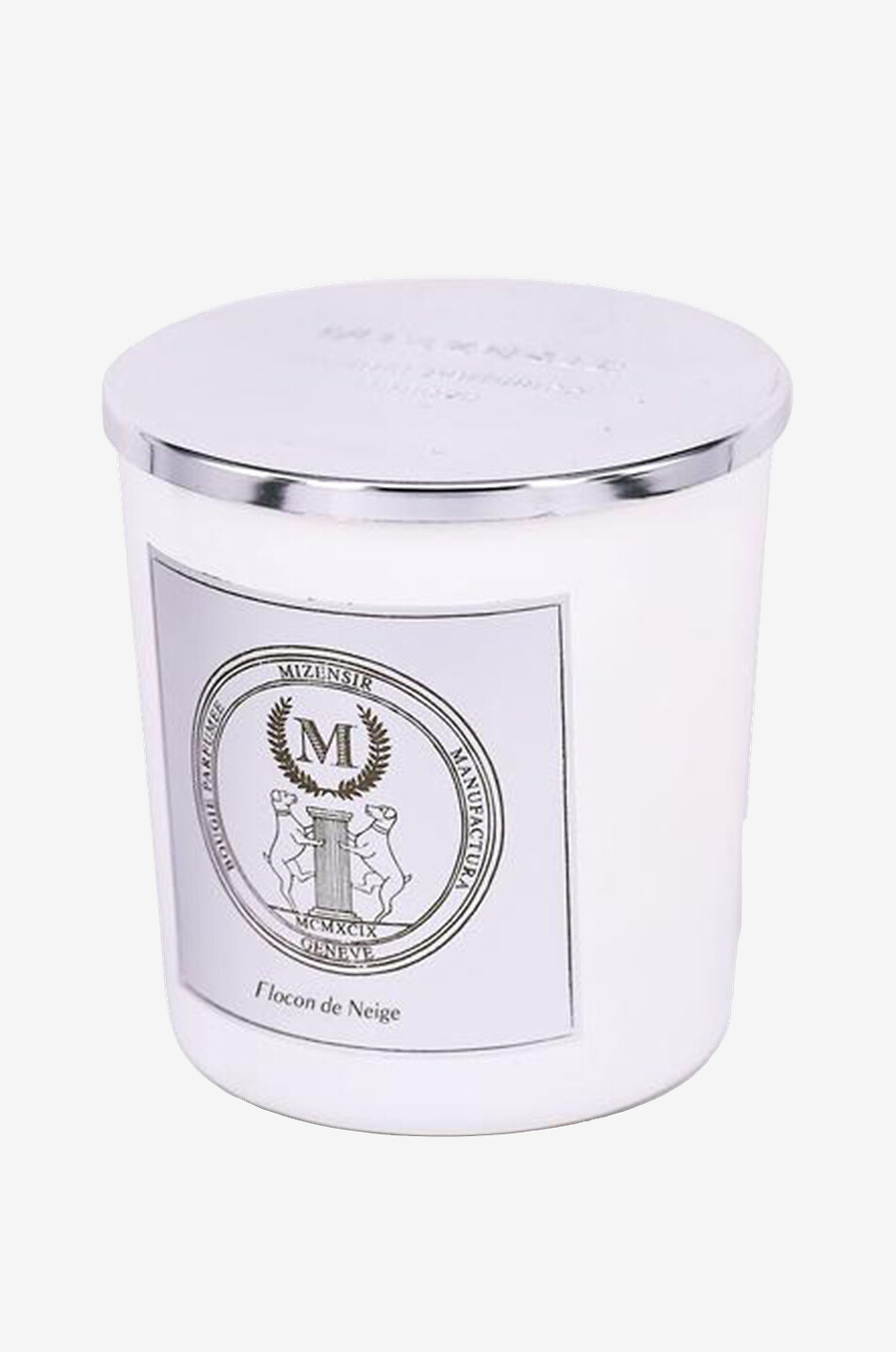 MIZENSIR Bougie parfumée Flocon de Neige - 230 g Maison BLANC 2